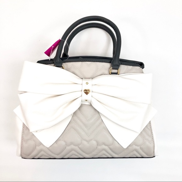(Price Firm) 🎀 Betsey Johnson Big Bow Satchel - Picture 6 of 6